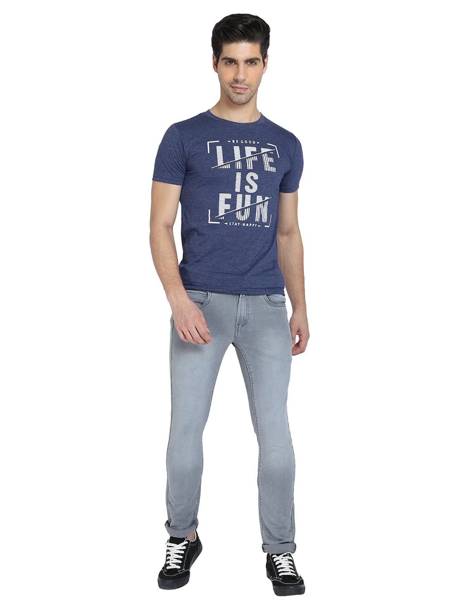 Dyca Navy Crew T-Shirt