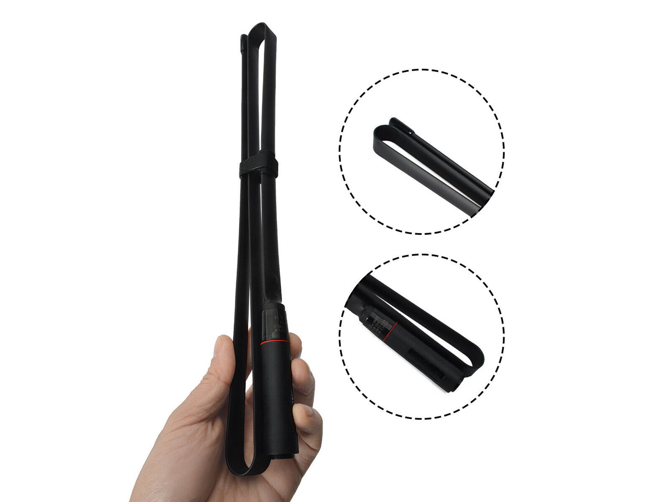 HYS 27 Mhz BNC Antenna Portable Indoor/Outdoor 41.7 inch CS Tactical Foldable Antenna Compatible for Midland Cobra Uniden Anytone CB Radio