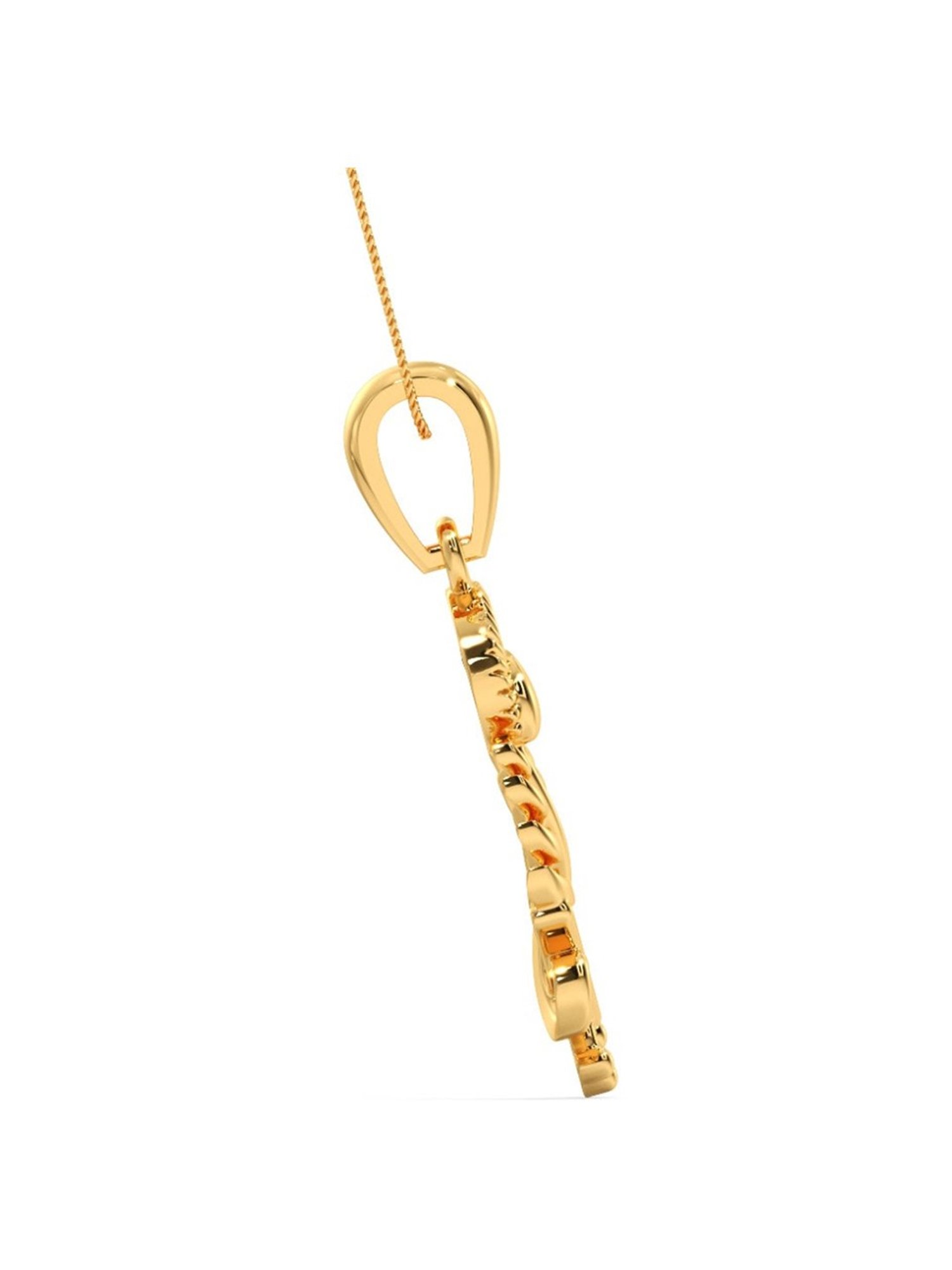 Joyalukkas 22k Love Embrace Gold Pendant