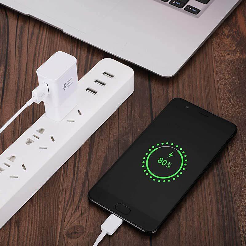 Fast Charging Wall Charger with USB Type C Cable Compatible Samsung Galaxy S9 S9 Plus S8 S8 Plus S10 S10 Plus Note 8 Note 9 Note 10 and Other Smartphones, Fast Charger Kit for Samsung Galaxy
