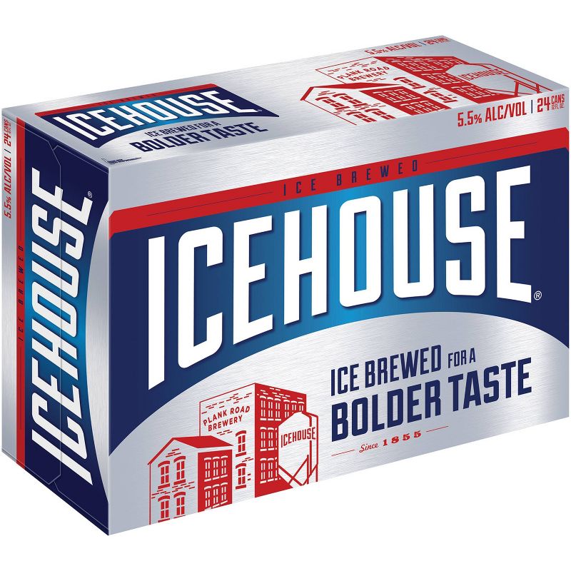 Icehouse Ice Lager Beer - 24pk/12 fl oz Cans