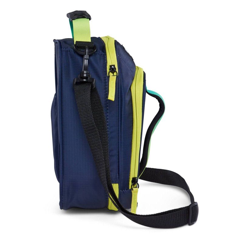 Igloo Hot Brights Vertical Classic Molded Lunch Bag - Navy with Ombre Webbing