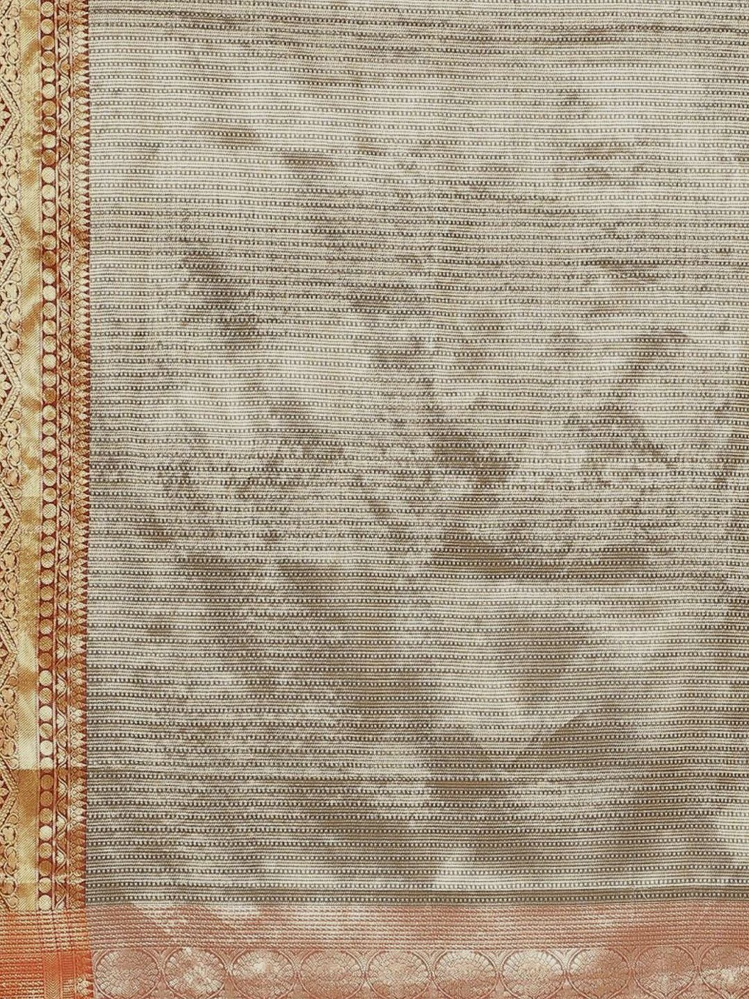 Banarasi Silk Works Black & Red Woven Saree With Unstitched Blouse