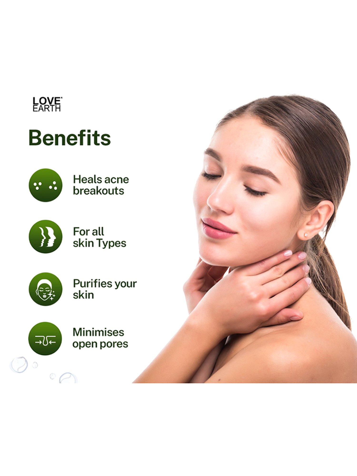 Love Earth Green Tea Toner - 100 ml