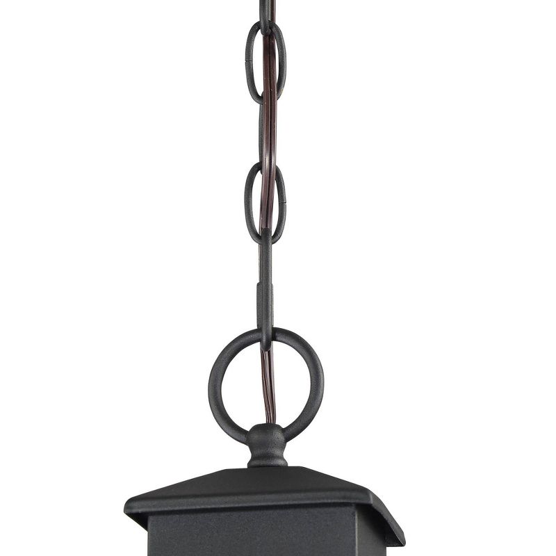 Bel Air Lighting Outdoor Hanging Pendant Black