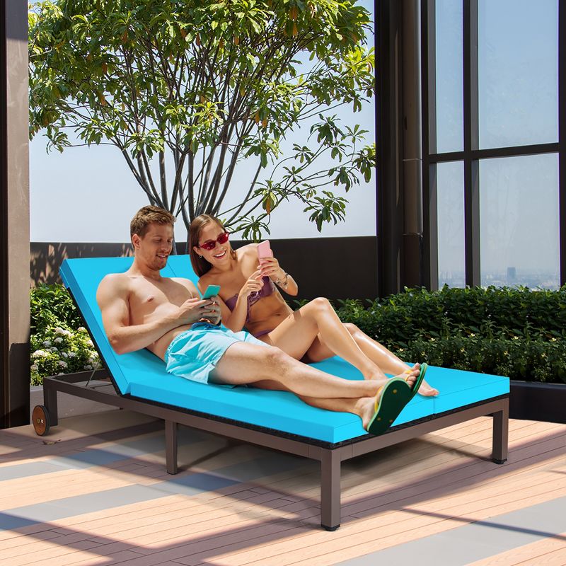 2pc Patio Chaise Lounge - Patio Festival