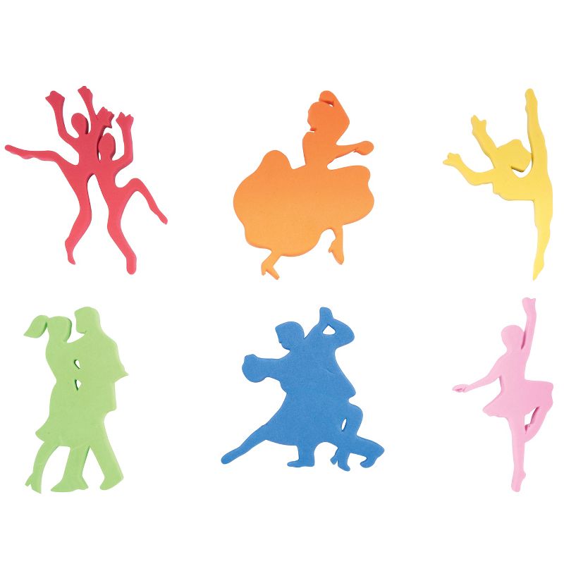 Ready 2 Learn Giant Stampers - Dance Figures - Set of 6