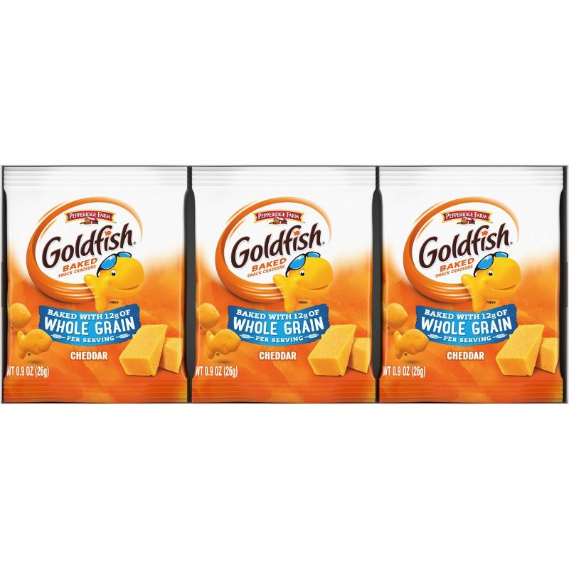 Pepperidge Farm Goldfish Whole Grain Cheddar Crackers - .9oz/9ct