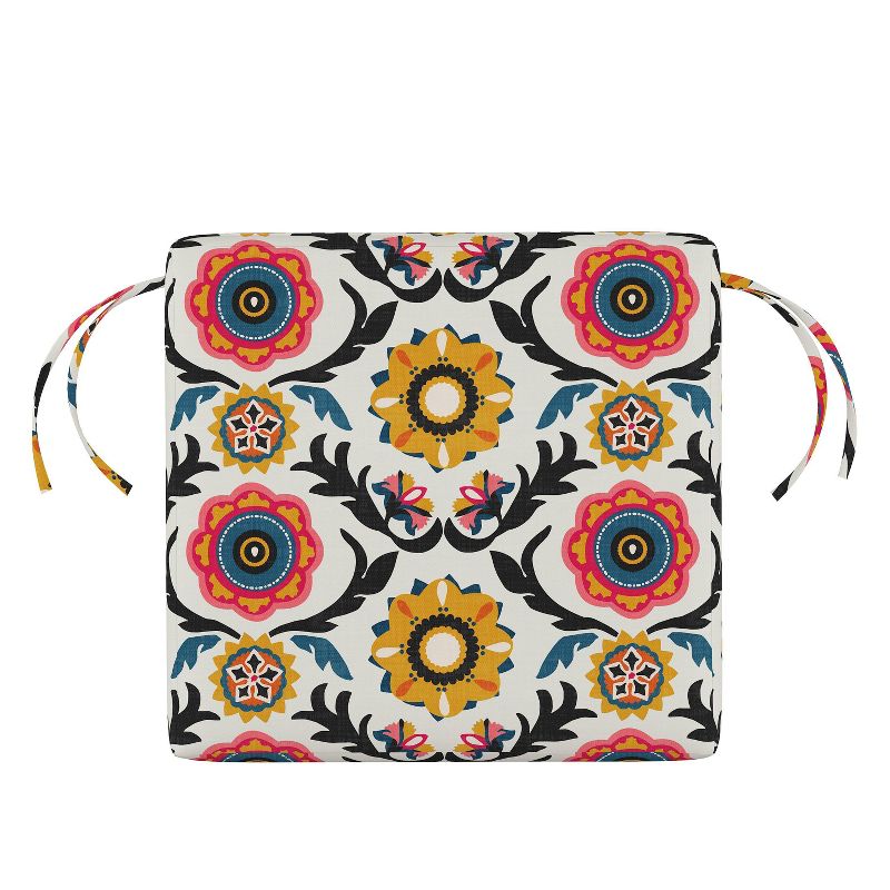 Sunnydaze Indoor/Outdoor Olefin Polyester Replacement Tufted Settee Cushion for Bench, Couch, or Loveseat - Blue - 3pc