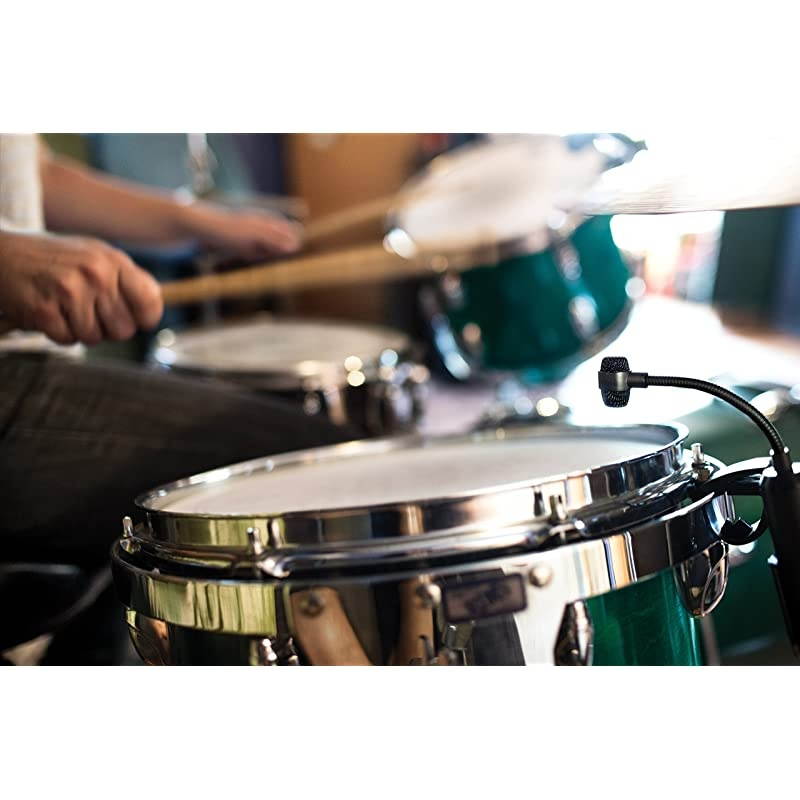 PGA98D-LC Cardioid Condenser Gooseneck Drum Microphone with AP98DM Drum Mount