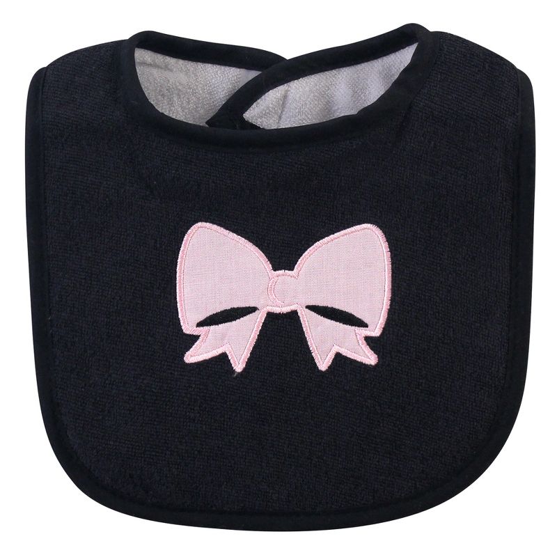 aden by aden + anais essentials 3pk Water Resistant Bib - Minnie Rainbows