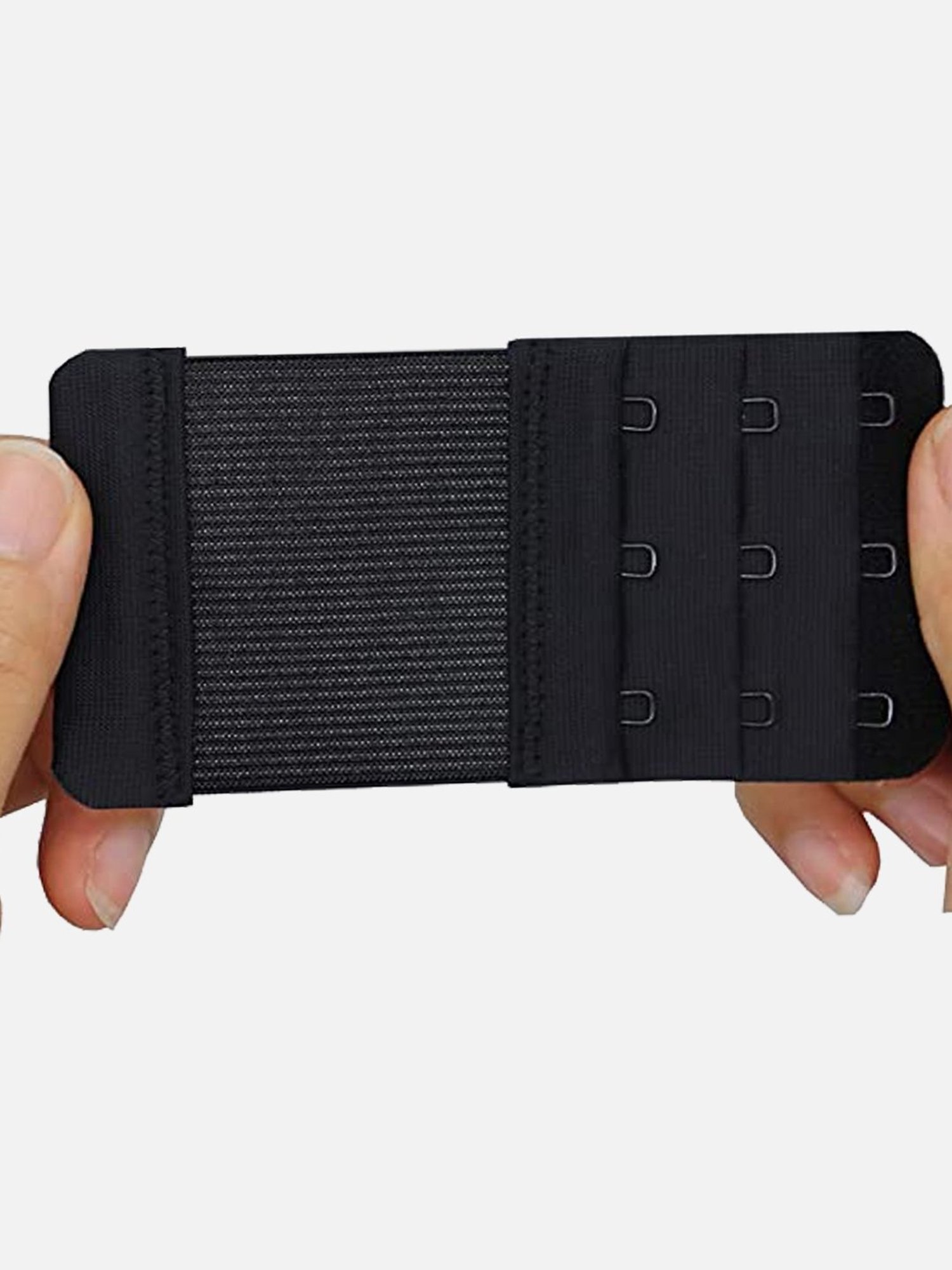 FIMS: Fashion is my Style Black Bra Extenders - Pack Of 2