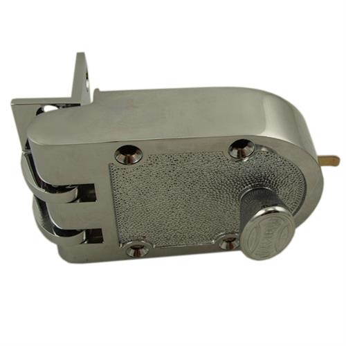 Progressive, 1786/26, Polished Chrome (US26), Grade 1 Jimmy Proof Deadlock Deadbolt Single Cylinder Lockset Lock Set, Angle Strike