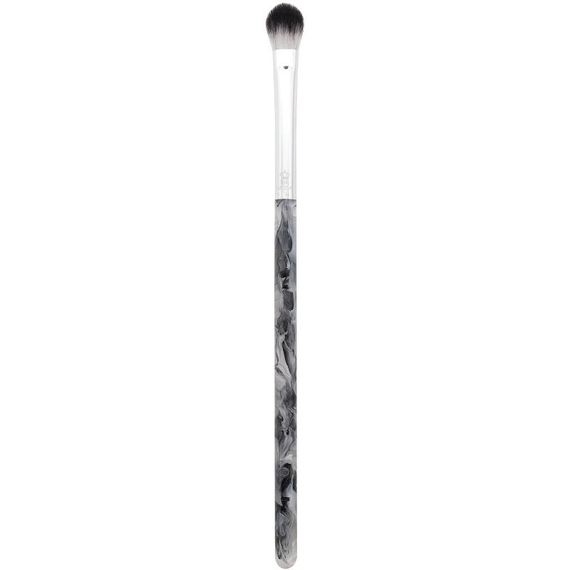 MODA Brush Black Smoke Show 5pc Full Face Makeup Brush Set, Includes - Powder, Angle Blender, Shader,  and Lip Brushes