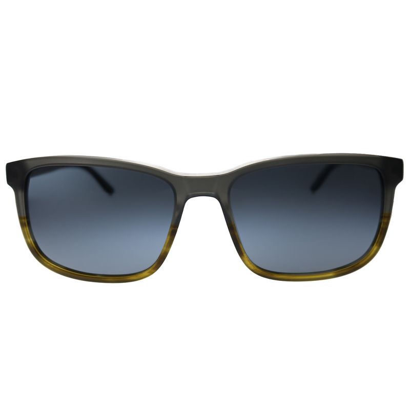 Original Penguin The Cash GR Unisex Rectangle Polarized Sunglasses Matte Mirage Grey 57mm