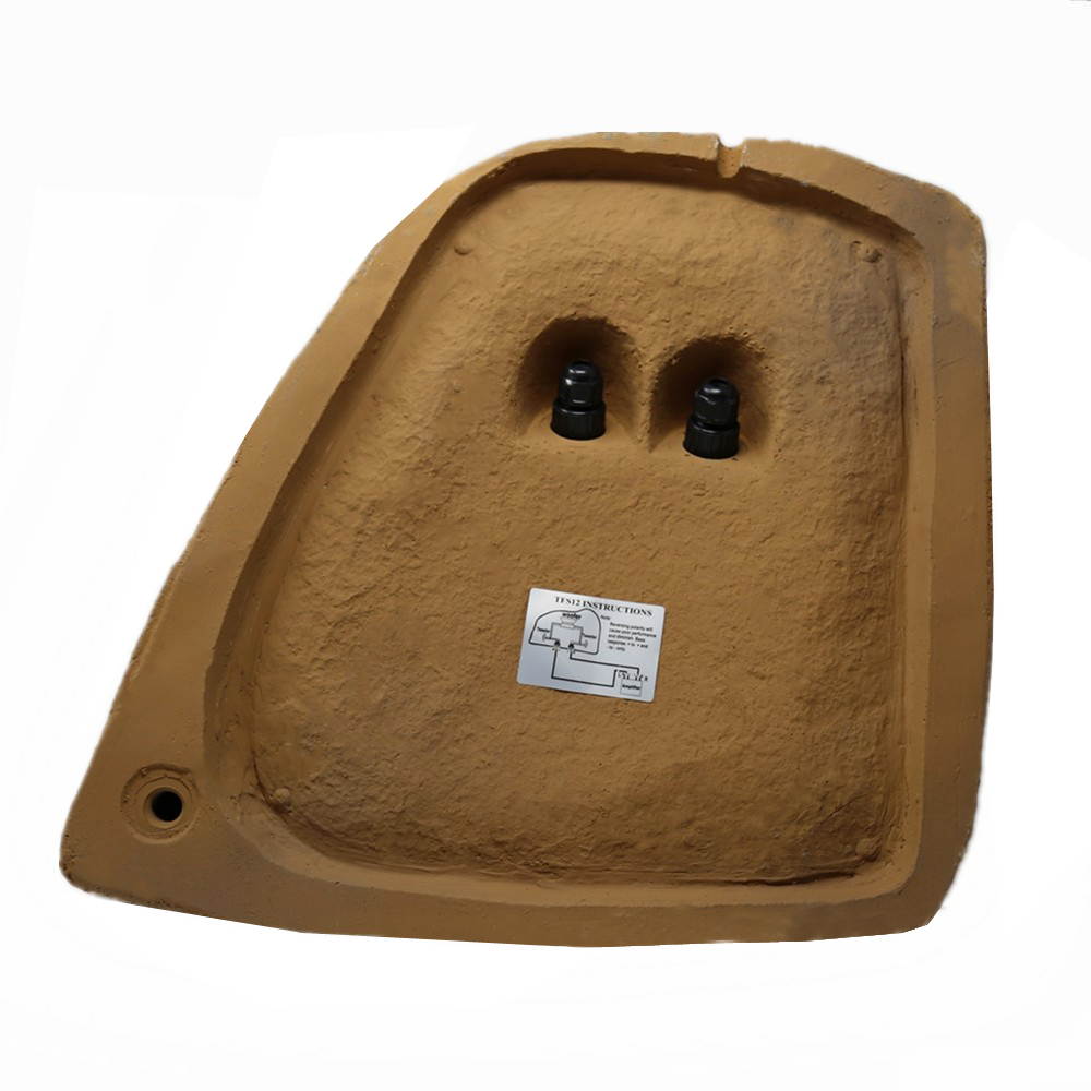 TIC TFS12-CN 8" Outdoor Weather-Resistant Stereo DVC Rock Speaker (Canyon)