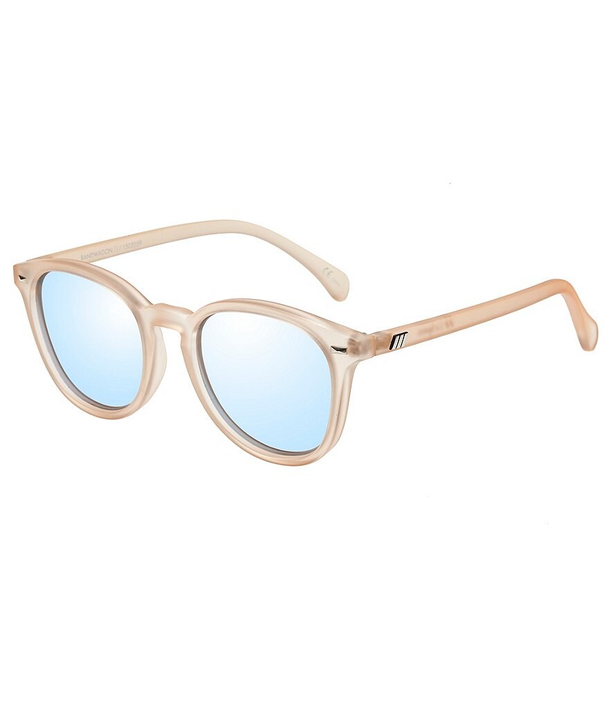 Le Specs Bandwagon Mirrored Retro Sunglasses