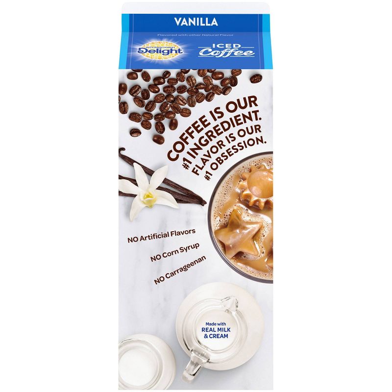 International Delight Vanilla Iced Coffee - 64 fl oz