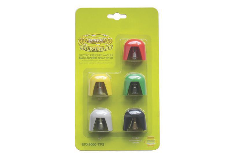 Sun Joe Electric Pressure Washer Quick-Connect Spray Tip Set