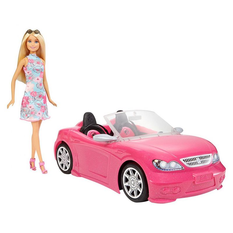 Barbie Doll & Convertible Car - Blonde