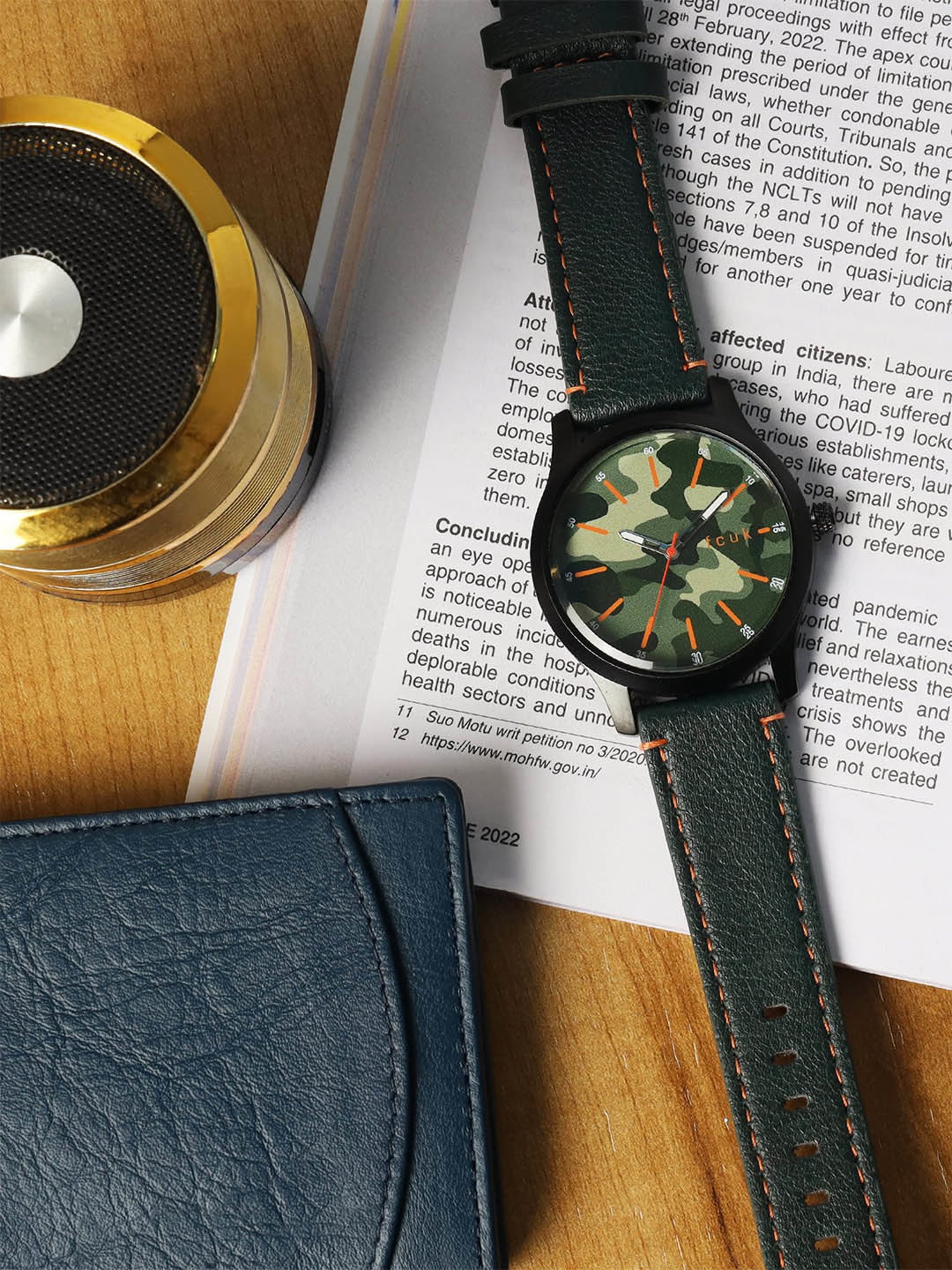 FCUK FK00011D Analog Watch for Men