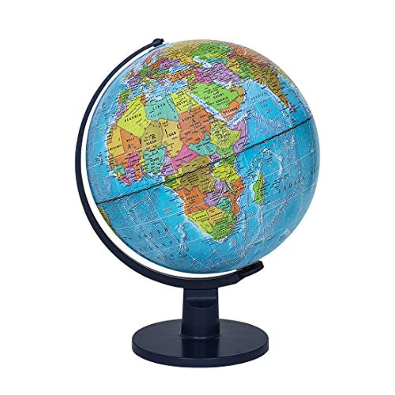 Waypoint Geographic Light Up Globe for Kids - Scout 12? Desk Classroom Decorative Illuminated Globe with Stand, More Than 4000 Names, Places - Current World Globe