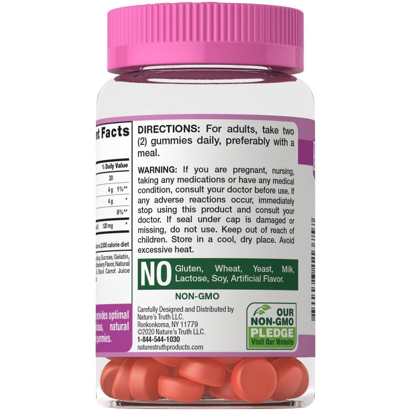 Nature's Truth Beauty Collagen Type 1 + 3 Gummies - 60ct