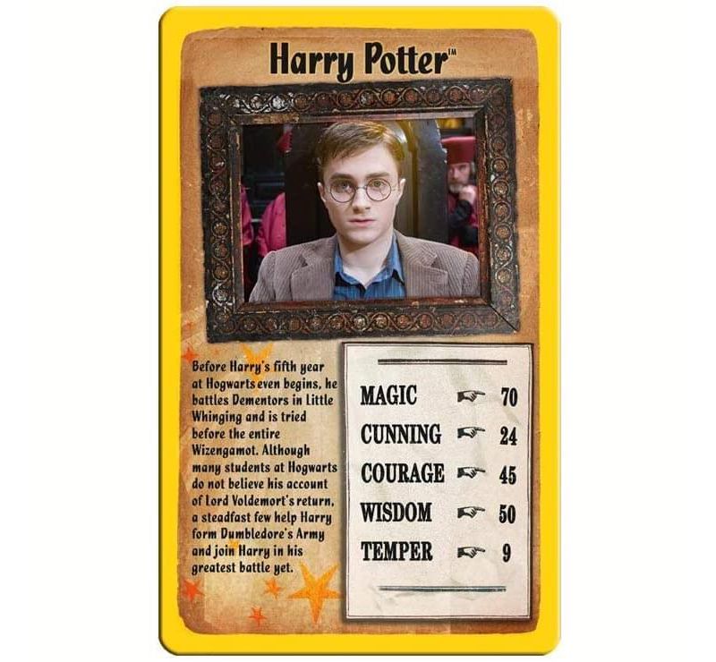 Top Trumps Harry Potter and the Order of The Phoenix Top Trumps Card Game