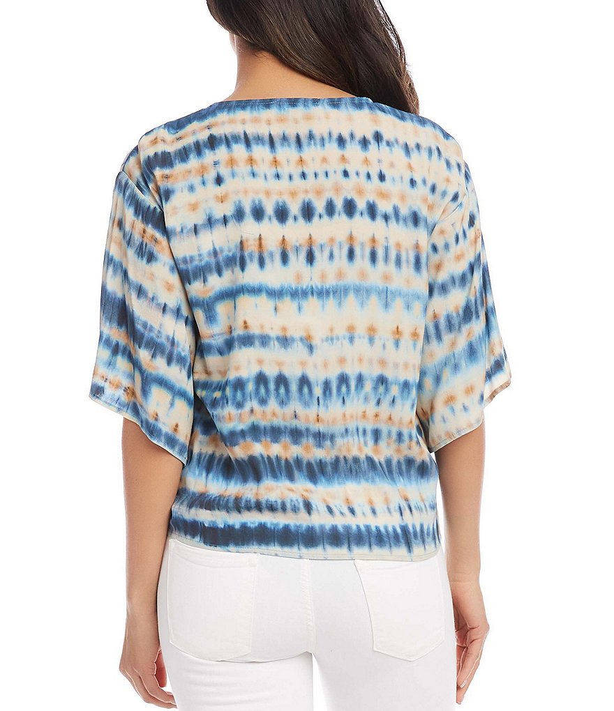 Karyn Seo Hazel Lattice Lace Linen Top