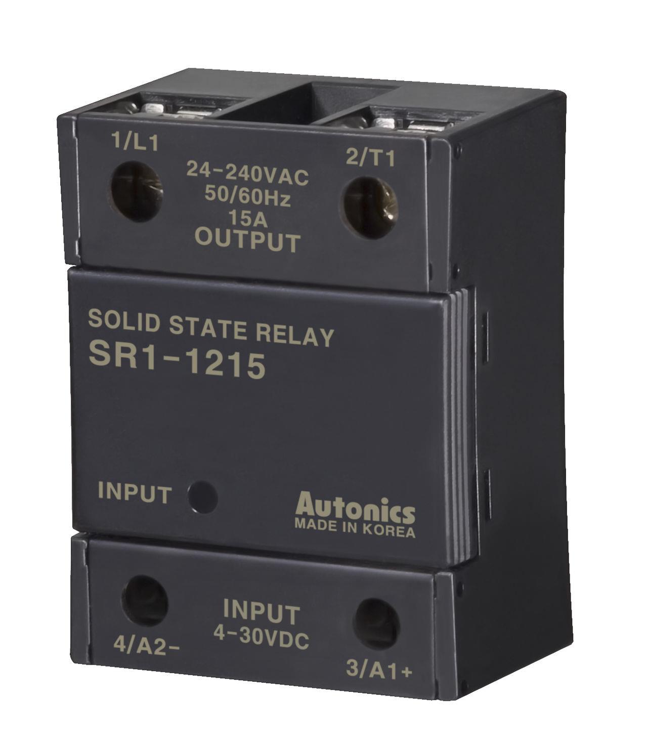 Autonics SR1-1440R SSR, Heatsink Separated, Single phase, Input 4-30VDC, Load 48-480VAC, 40A, Random