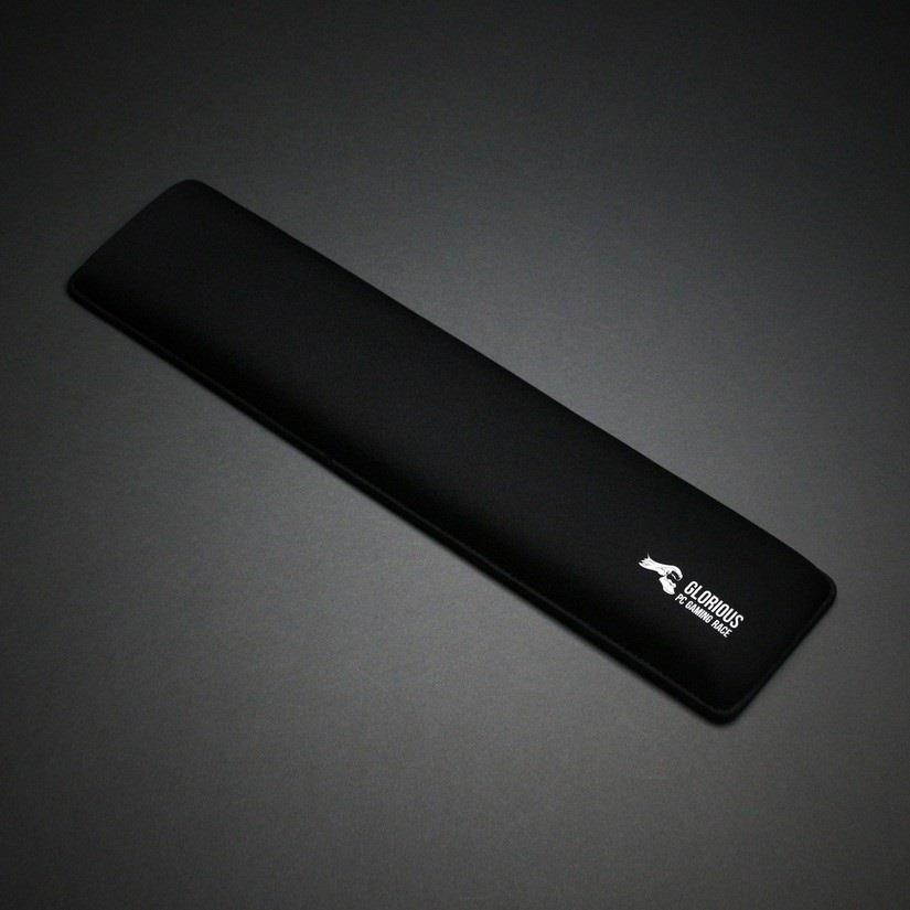Glorious Gaming SLIM Wrist Pad/Rest - COMPACT SIZE Mechanical Keyboards,Stitched Edges,Ergonomic | 12x4 inches/13mm Thick (GSW-75)