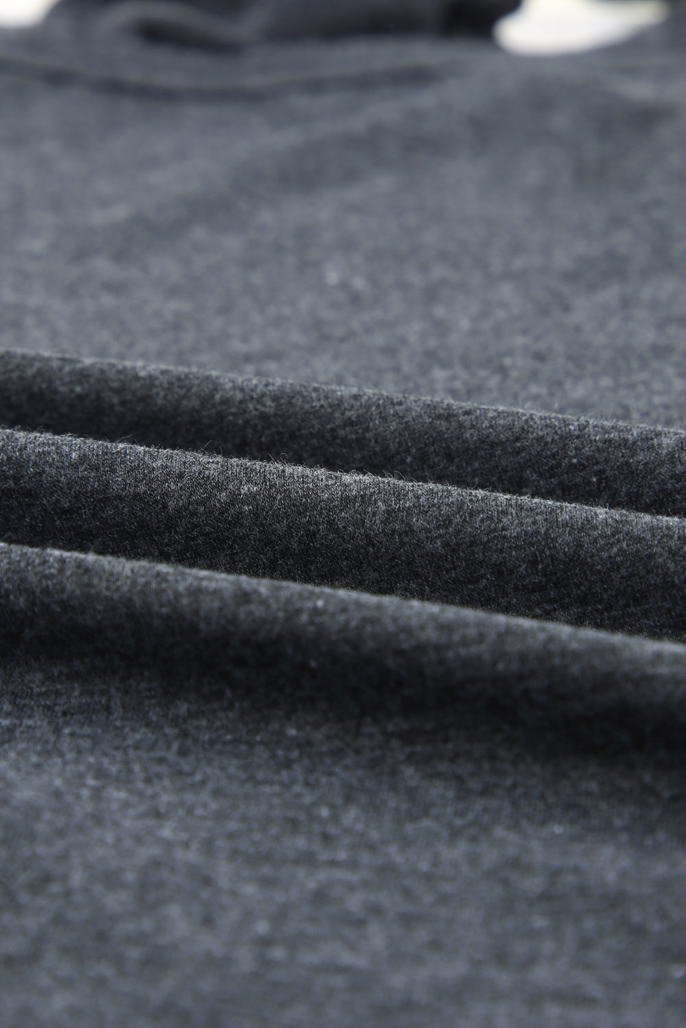 Blank Sweatshirt - Black Plaid Leopard Print Patchwork Long Sleeve Top Customized