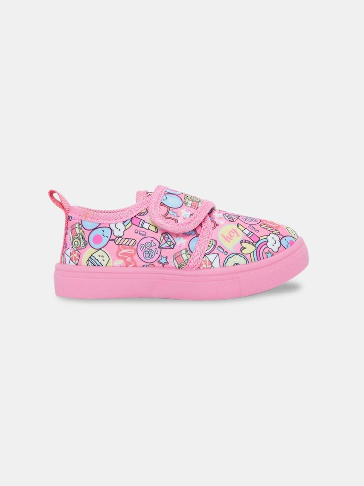 Pantaloons Baby Pink Velcro Shoes