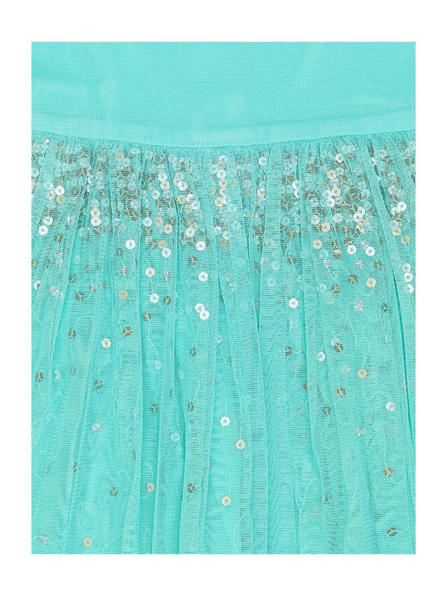 Pink Chick Kids Navy Solid Party Gowns