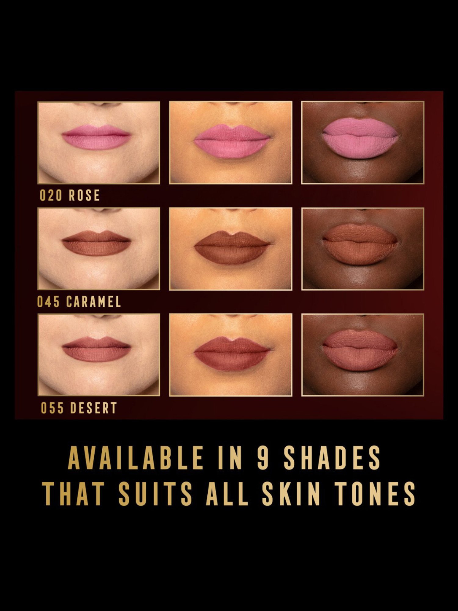 Max Factor Colour Elixir Velvet Matte Lipstick 055 Desert - 4 gm