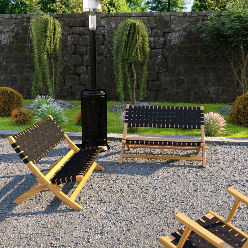 Sava Folding Indoor/outdoor Bench - Balkene Home