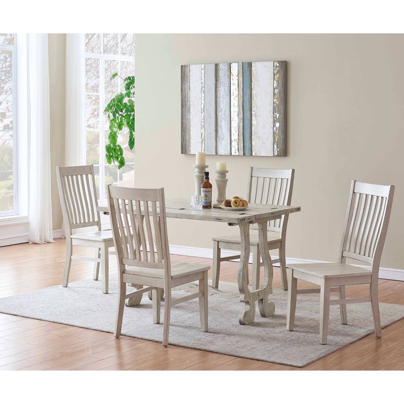 Bolden Park Fold Out Console Table White - Treasure Trove Accents