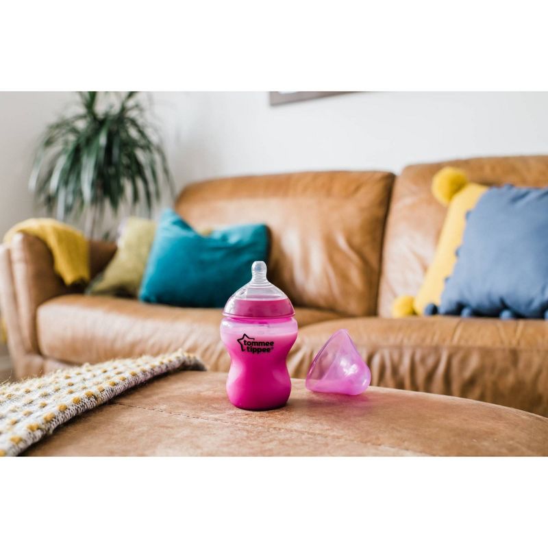 Tommee Tippee Closer to Nature Silicone Baby Bottle - 9oz