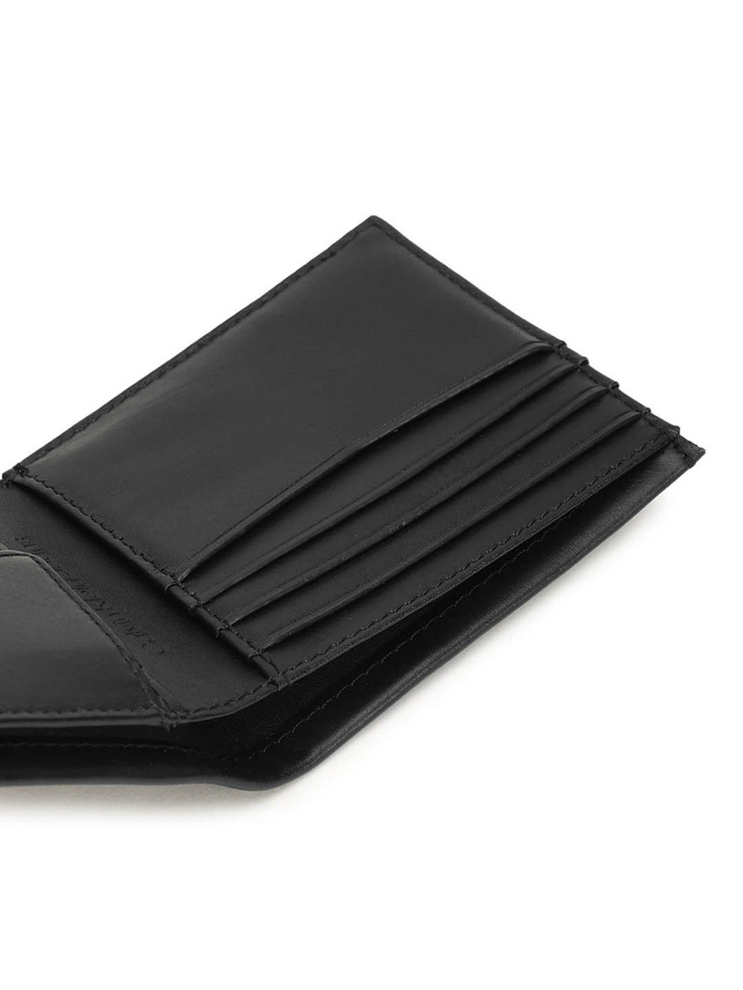 CALVIN KLEIN Black Medium Leather Bi-Fold Wallet