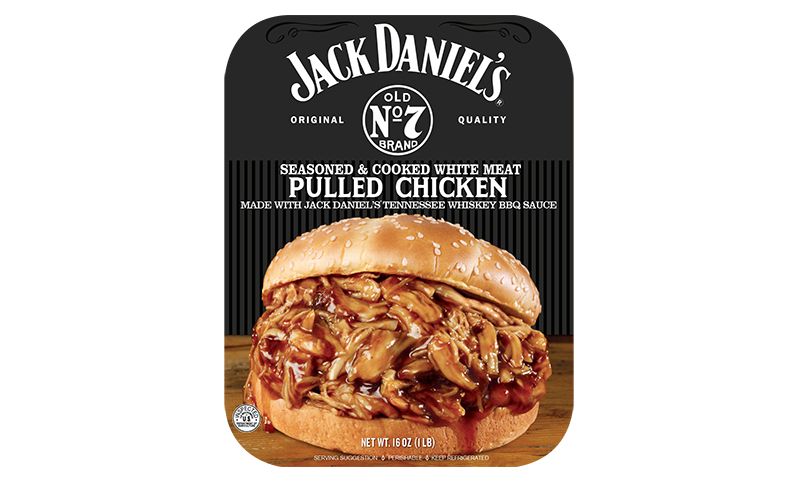Jack Daniel's Seasoned & Cooked Pulled Chicken - 16oz