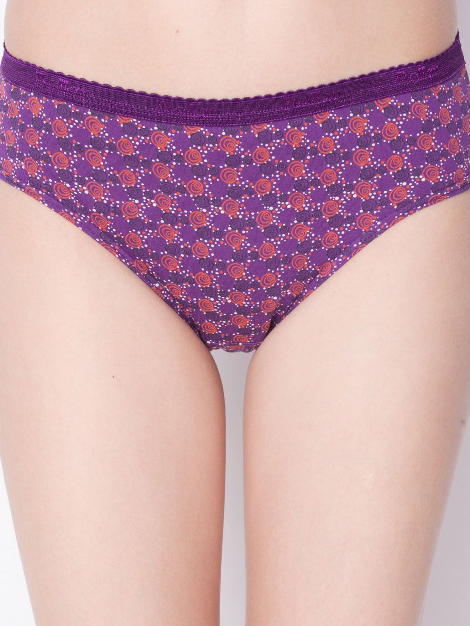 Dollar Missy Multicolor Printed Hipster Panty (Pack  of 10)