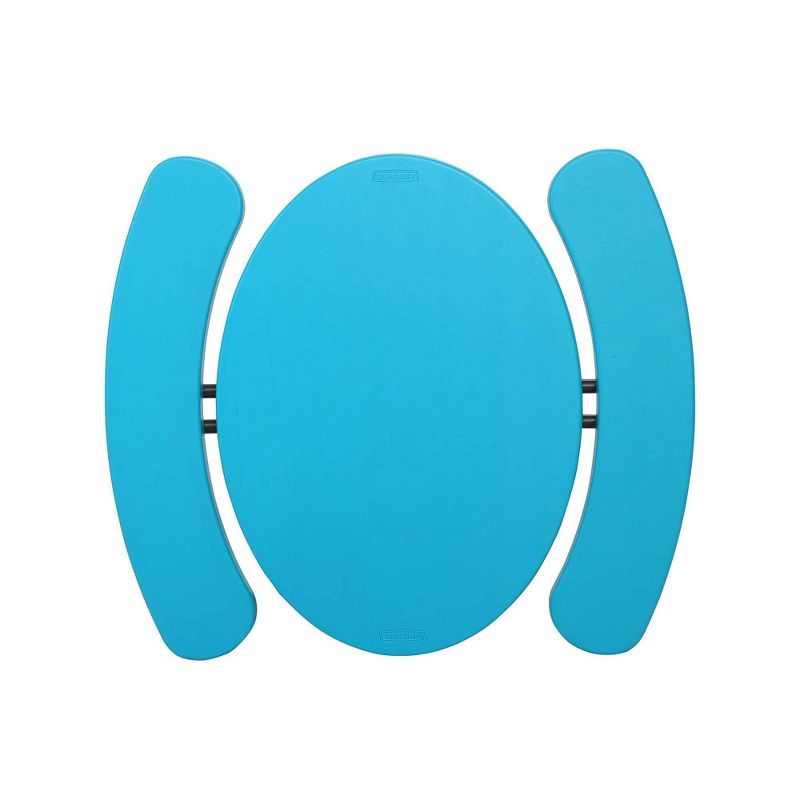 Kids Oval Patio Picnic Table Blue Glacier - Lifetime