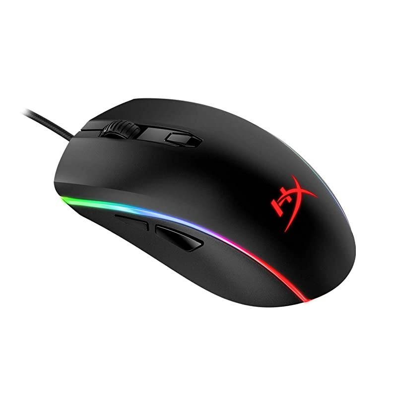 Pulsefire Surge RGB Wired Optical Gaming Mouse Pixart 3389 Sensor up to 16000 DPI Ergonomic 6 Programmable Buttons Compatible with Windows 108187 Black
