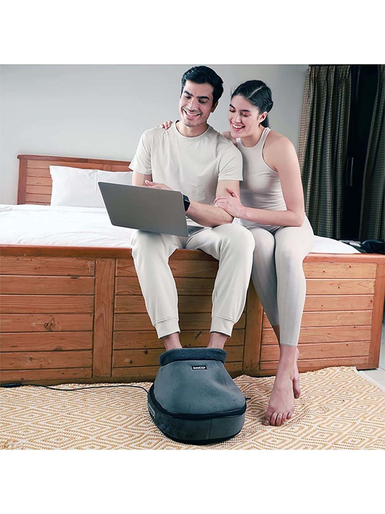 Caresmith Bloom Rose Quartz Gua Sha Face Massage Tool for Women, Battery Powered (Rose Quartz)