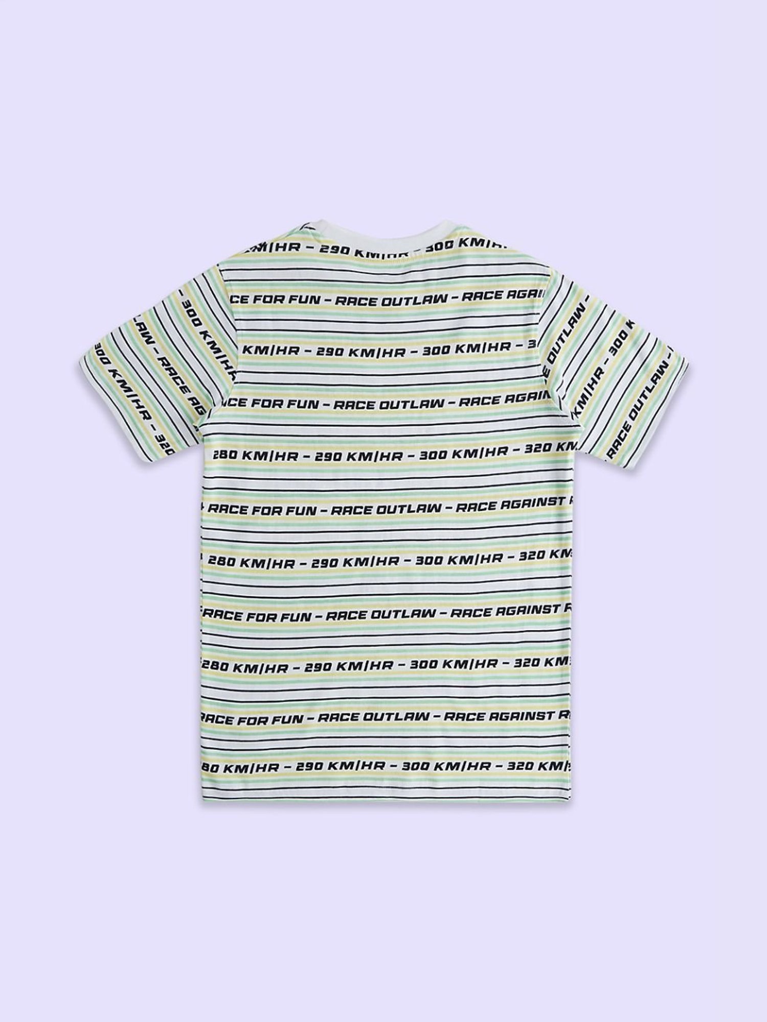 Pantaloons Junior Multicolor Cotton Printed T-Shirt