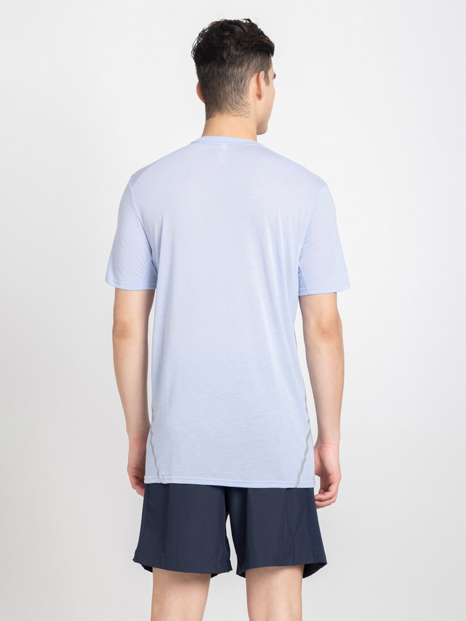 adidas X-City Confidence Sky Blue Regular Fit Sports T-Shirt