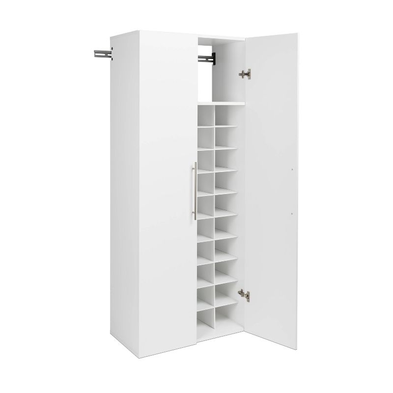 Hangups Shoe Storage Cabinet White - Prepac