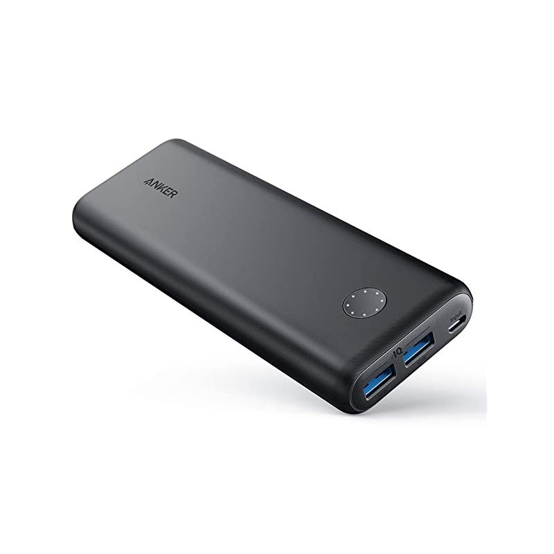 PowerCore II 20000 20100mAh Portable Charger with Dual USB Ports PowerIQ 20 up to 18W Output Power Bank Fast Charging for iPhone Samsung and More Compatible with Quick Charge Devices