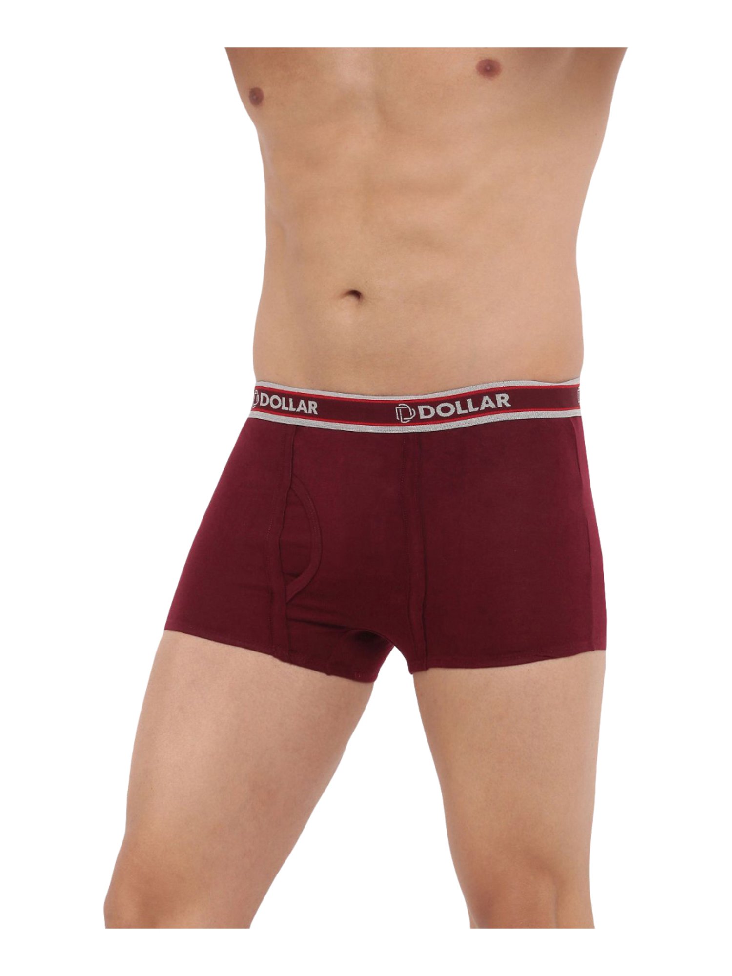 Dollar Bigboss Assorted Color Cotton Trunks (Pack Of 3)