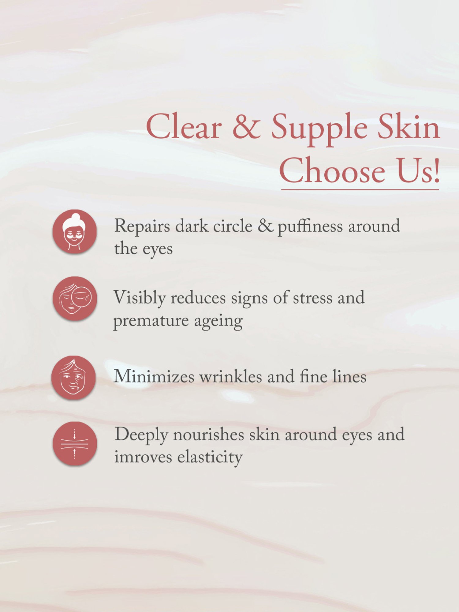 Glamveda Glass Skin Rice & Ceramide Under Eye Cream - 15 ml